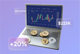Tecnologia di visualizzazione del sistema di trading automatizzato AI su Sponda Ledatto
